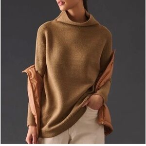 NWOT Anthropologie RD Style Mock-neck Sweater - size large